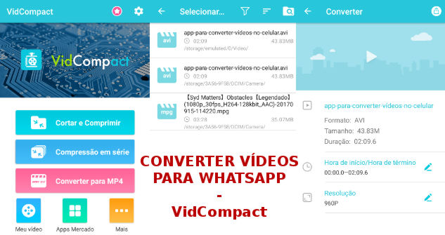 Converter Vídeos Para WhatsApp