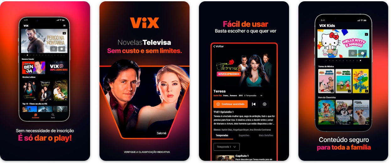 vix tv, assistir filmes